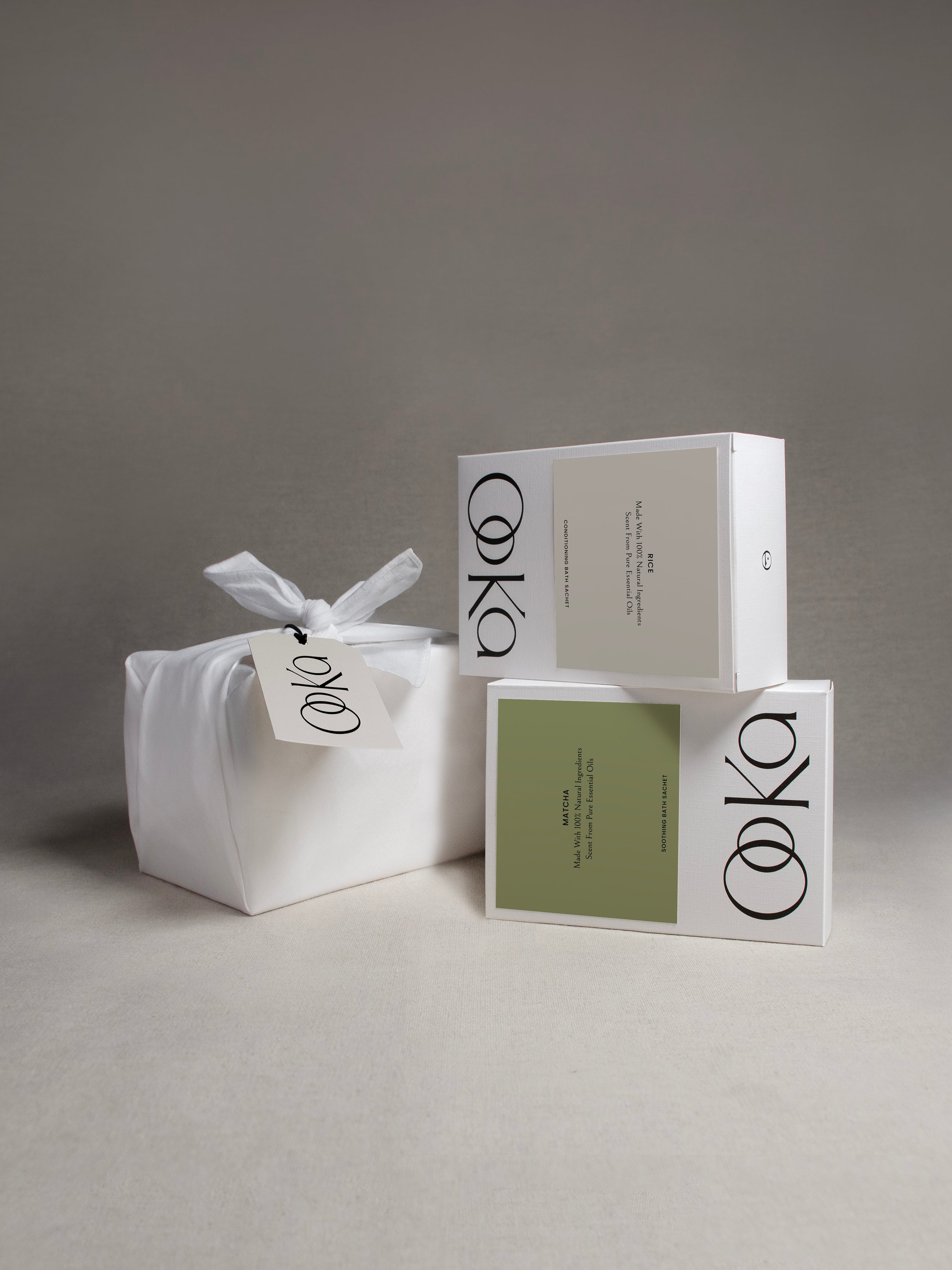 RICE & MATCHA BATH TEA BAG SET