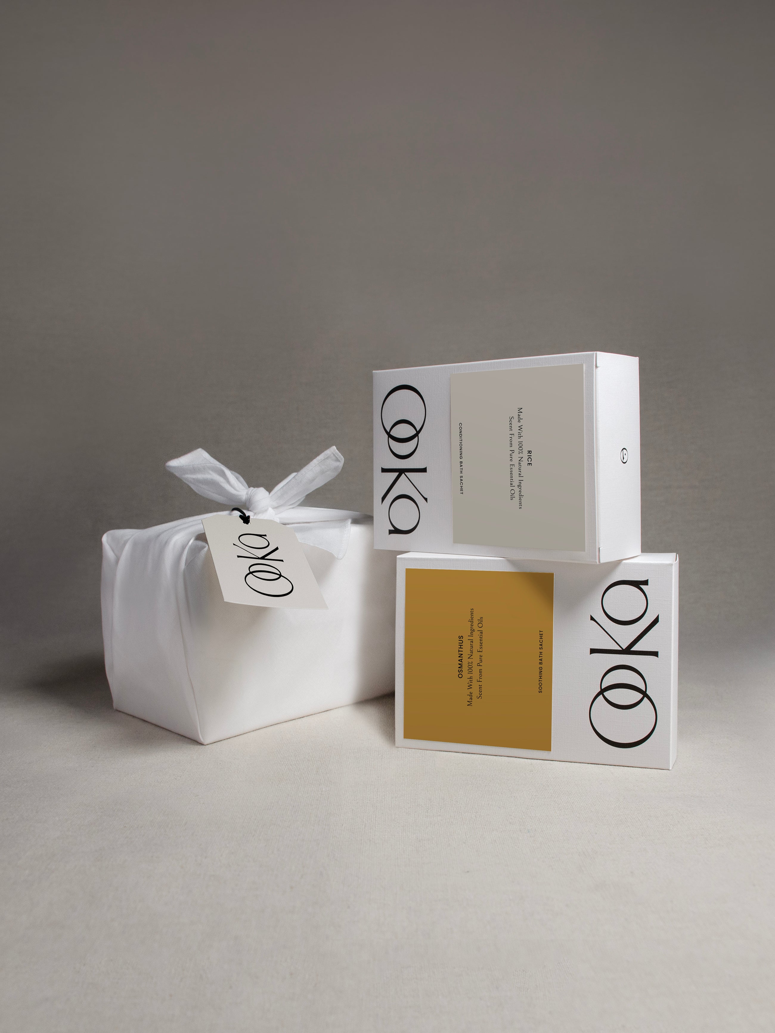 RICE & OSMANTHUS BATH TEA BAG SET