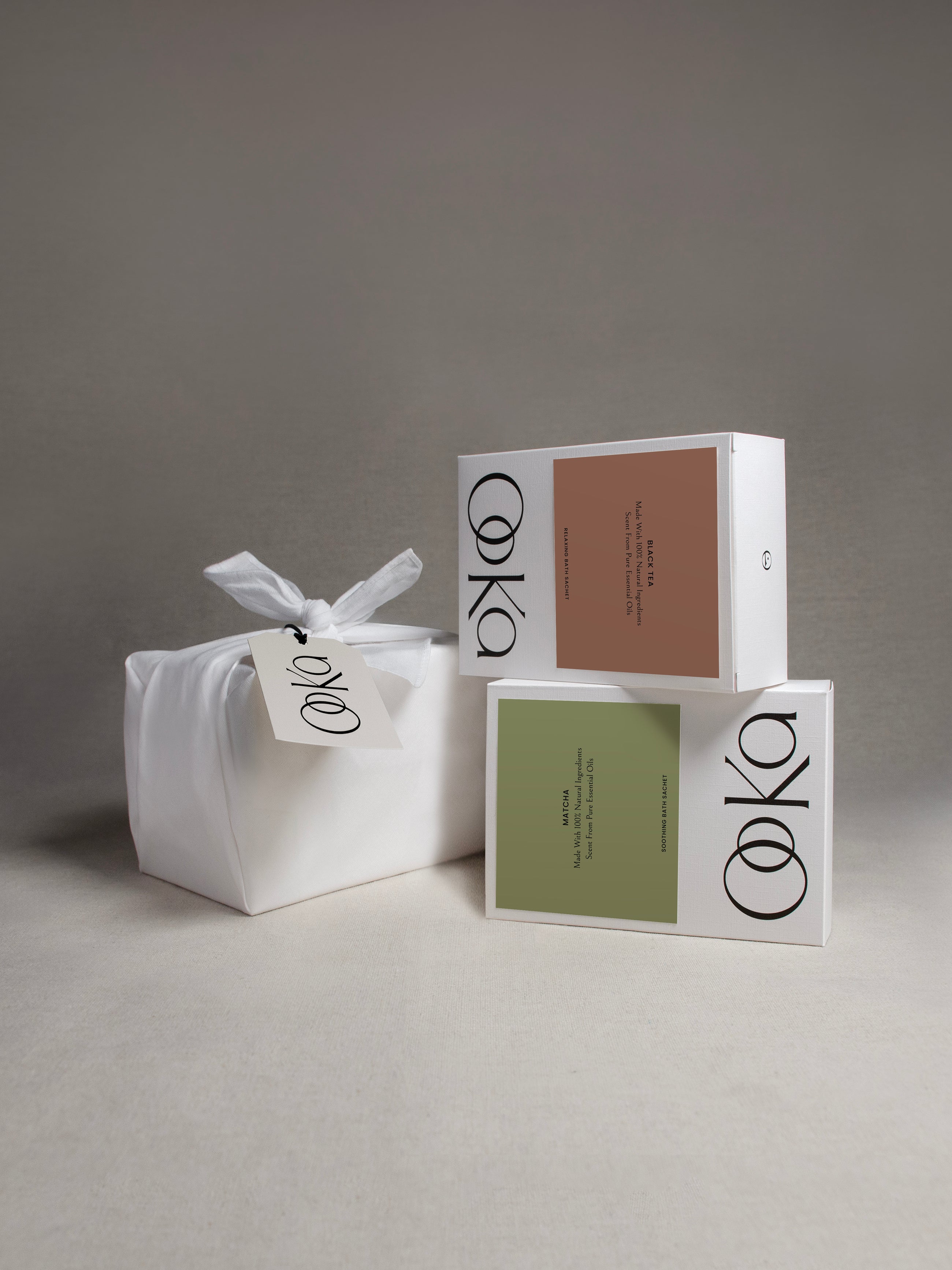 BLACK TEA & MATCHA BATH TEA BAG SET